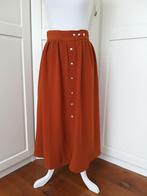 Chattawak nieuwe terra kleurige a-lijn midi rok, maat 38 M, Kleding | Dames, Maat 38/40 (M), Chattawak, Bruin, Nieuw