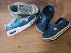 Nike en crocs maat 24/25, Kinderen en Baby's, Kinderkleding | Schoenen en Sokken, Gebruikt, Crocs, Jongen of Meisje, Overige typen
