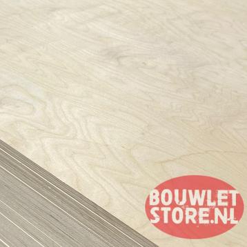 Berken multiplex 10 mm | berken B/BB | zichtwerk meubelplaat beschikbaar voor biedingen