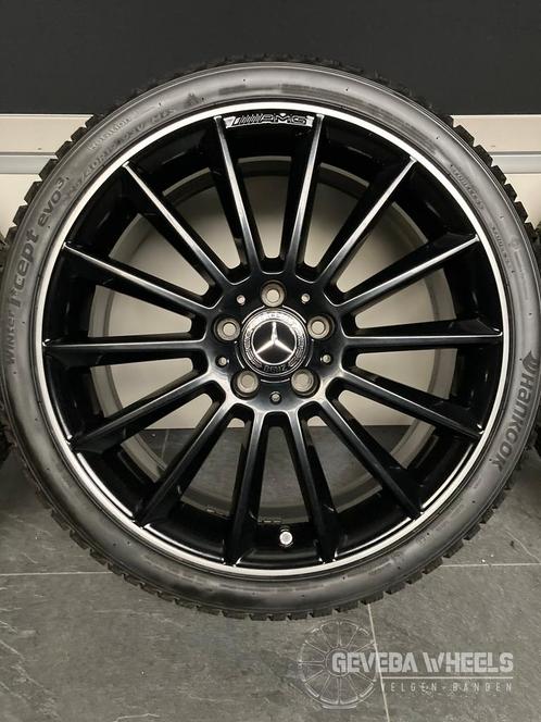 19” originele Mercedes A W177 AMG velgen winterbanden  5x112, Auto-onderdelen, Banden en Velgen, Banden en Velgen, Winterbanden