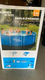 Zwembad  Summerwaves 3.66mx84cmnieuw in doos met Grastapijt, Ophalen, Nieuw