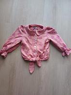 Z8 blouse met knopen en strik onderop - maat 92/98 zgan, Kinderen en Baby's, Kinderkleding | Maat 98, Meisje, Z8, Overhemd of Blouse