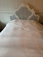 Mooi brocante twijfelaar bed (160x200), Ophalen, Gebruikt, Twijfelaar