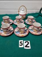 -	kopjes chinees met suikerpot, Verzamelen, Retro, Ophalen of Verzenden