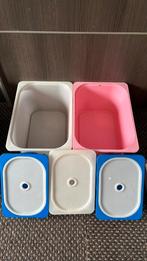 5 Ikea Trofast opberg bakken met deksel, Ophalen, Minder dan 50 cm, Zo goed als nieuw, Minder dan 40 cm