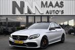 Mercedes-Benz C-klasse AMG 63 S PANORAMDAK PERFORMANCE STOEL, Auto's, Mercedes-Benz, Automaat, Achterwielaandrijving, Gebruikt