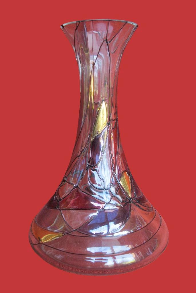 Aparte iriserende vaas, Antiek en Kunst, Antiek | Vazen, Ophalen