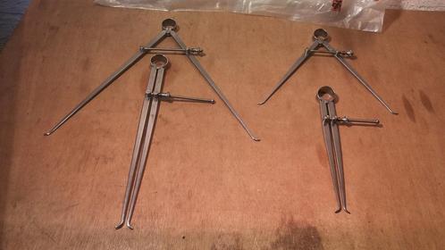 Starrett voetjespassers nw 34 en 24cm, Doe-het-zelf en Verbouw, Meetapparatuur, Nieuw, Ophalen of Verzenden