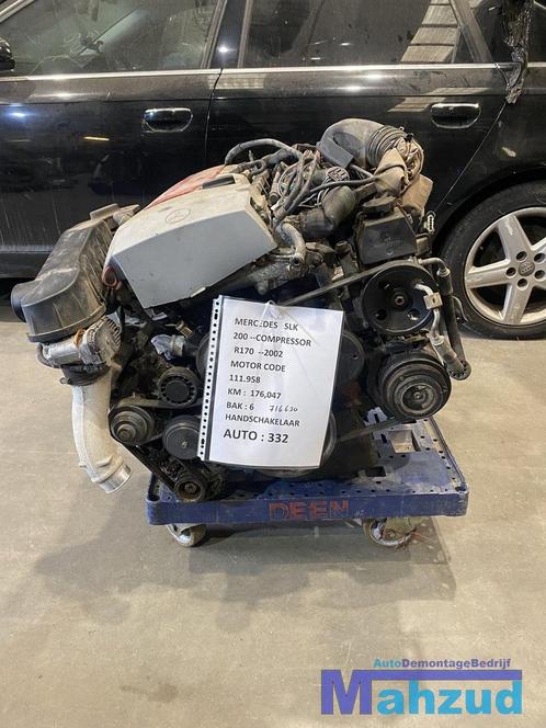 MERCEDES SLK R170 2.0 KOMPRESSOR Motorblok motor 111958, Auto-onderdelen, Motor en Toebehoren, Mercedes-Benz, Gebruikt, Ophalen