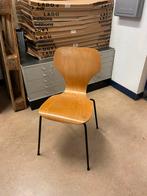 Fritz Hansen Phoenix stoel, Huis en Inrichting, Stoelen, Ophalen, Gebruikt, Bruin, Eén