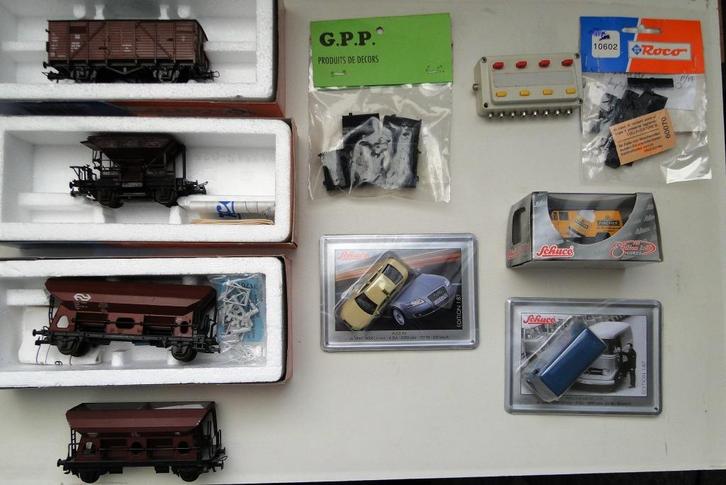 HO modeltrein materiaal, Hobby en Vrije tijd, Modeltreinen | H0, Zo goed als nieuw, Overige typen, Gelijkstroom, Overige merken