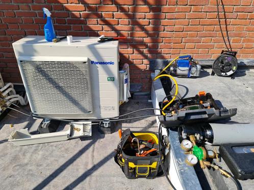 airco monteur montage en inbedrijfstellen, Witgoed en Apparatuur, Airco's, Nieuw, Wandairco, 100 m³ of groter, 3 snelheden of meer
