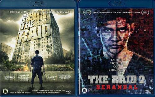 The Raid (IMDB 7.6) + The Raid 2 (IMDB 8.0) - NL uitgaves, Cd's en Dvd's, Blu-ray, Zo goed als nieuw, Verzenden