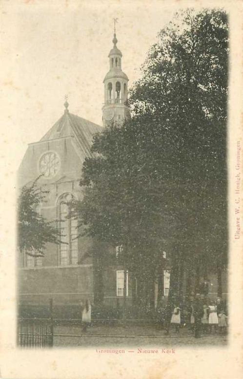 (300-094-041) Groningen Nieuwe Kerk, Verzamelen, Ansichtkaarten | Nederland, Groningen, Verzenden