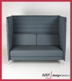 Vitra Alcove Highback 2-zits Sofa Blauw / Grijs, Niet ingevuld, Zo goed als nieuw, Niet ingevuld, Niet ingevuld