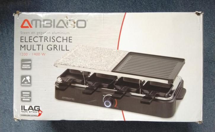 Multi-grill (elektrisch / nieuw), Witgoed en Apparatuur, Contactgrills, Nieuw, Ophalen