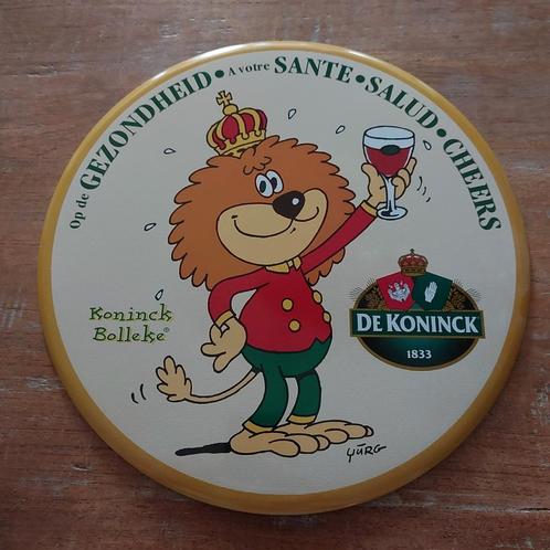 De Koninck Bolleke Reclamebord - Mancave Decoratie, Verzamelen, Biermerken, Zo goed als nieuw, Reclamebord, Plaat of Schild, De Koninck