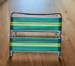 Retro strand rugleuning vintage, Verzamelen, Retro, Ophalen of Verzenden, Huis en Inrichting