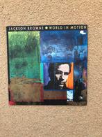 LP World in Motion Jackson Browne, Cd's en Dvd's, Vinyl | Pop, Gebruikt, Ophalen