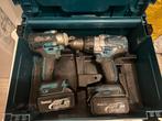Makita DTW300 & DHP481 Set 18V, 600 watt of meer, Ophalen of Verzenden, Klopboormechanisme, Zo goed als nieuw