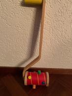 Ikea loopstok - loopauto hout vintage Wood push corn popper, Kinderen en Baby's, Speelgoed | Houten speelgoed, Ophalen of Verzenden