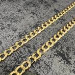 Prachtige 14 karaats gouden cuban ketting, Sieraden, Tassen en Uiterlijk, Kettingen, Ophalen of Verzenden, Nieuw, Goud