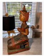 Prachtig XL houten Indonesisch beeld, hoog 36 cm, Ophalen of Verzenden