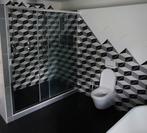 Escher tegels | Mat zwart grijs wit| | 4 m2 | Recer, Ophalen, Nieuw, 20 tot 40 cm, Minder dan 5 m²