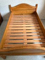 Masief eiken bed 190 x 115 cm, Ophalen, Gebruikt, Overige kleuren, 190 cm of minder