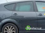 Portier 4Deurs rechts-achter van een Seat Altea (LW7Z), Gebruikt, -, Deur, -