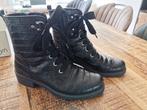Feyn chique stoere veterboots maat 40/41, Ophalen of Verzenden, Zo goed als nieuw, Zwart