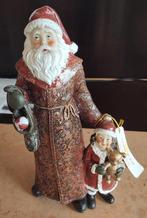 Beeldje Clayre en Eve - kerstman met meisje met cadeautjes, Diversen, Verzenden, Nieuw