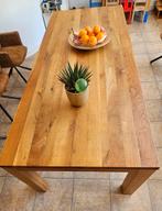 Blank Eiken tafel, Ophalen, Eikenhout, 200 cm of meer, 50 tot 100 cm