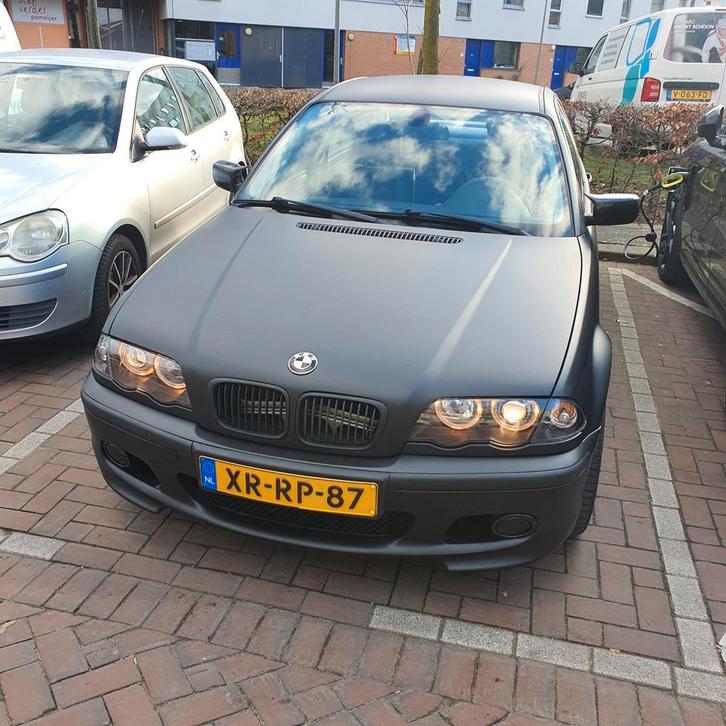 BMW 3-Serie 1.9 I 316 AUT 1999 Zwart M pakket I NAP I ANGEL, Auto's, BMW, Particulier, 3-Serie, ABS, Achteruitrijcamera, Airbags
