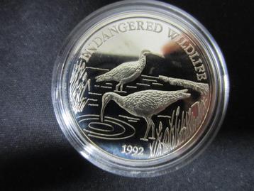 Te Koop Zilveren Wildlife munt  Samoa beschikbaar voor biedingen