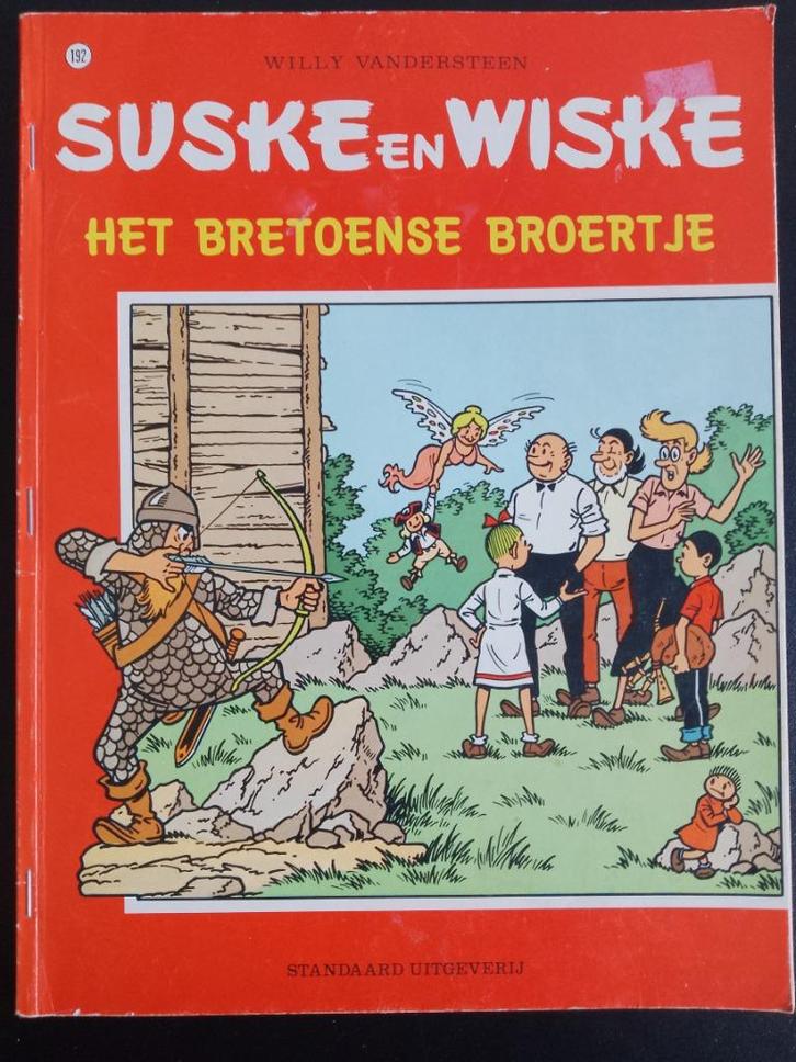 Suske & Wiske 192 - Het Bretoense Broertje (1e druk 1983), Boeken, Stripboeken, Gelezen, Eén stripboek, Ophalen of Verzenden