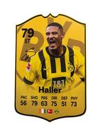 Sebastien Haller EA FC Fifa Kaarten gesigneerd, Buitenlandse clubs, Spelerskaart, Soccersignings.nl, Nieuw