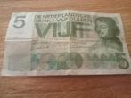 5 gulden bankbiljet 1966, Postzegels en Munten, Bankbiljetten | Nederland, Ophalen of Verzenden, 5 gulden