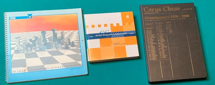 Schaken TATA CHESS 3 jubileumboeken Hoogovens schaaktoernooi, Boeken, Sportboeken, Zo goed als nieuw, Ophalen of Verzenden