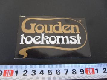 sticker Gouden toekomst  beschikbaar voor biedingen