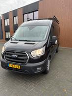 Ford Transit GB 350 L3h2 Tdci 170pk FWD Aut 2022 Zwart, Auto's, Stof, 1995 cc, 4 cilinders, 1850 kg