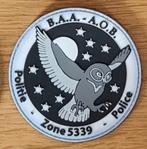 Police politie BAA gpi81 ecusson patch embleem, Ophalen of Verzenden, Overige soorten, Amerika, Embleem of Badge