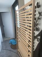 Lattenbodem twijfelaar 120*2m, Huis en Inrichting, Slaapkamer | Bedden, Ophalen, Verstelbaar, Zo goed als nieuw, Twijfelaar