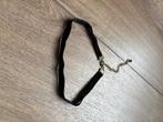 Choker ketting, Sieraden, Tassen en Uiterlijk, Kettingen, Ophalen, Overige materialen, Zwart, Verstelbaar