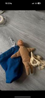 Mini Bekkenmodel met Foetuspop, Antiek en Kunst, Antiek | Speelgoed, Ophalen of Verzenden