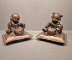 Antieke chinese bronzen beelden 1850 / 1880, Antiek en Kunst, Ophalen of Verzenden