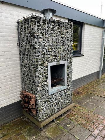 Gardeco met achterwand! Tuinhaard  beschikbaar voor biedingen