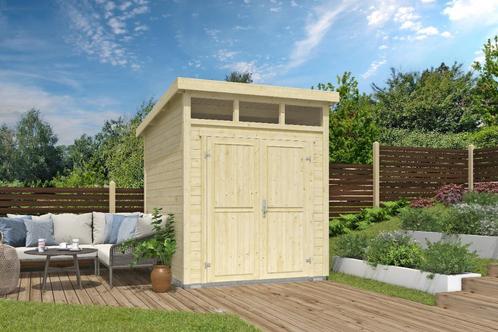 Blokhut Kibo 2 200x250 Onbehandeld vuren, Hobby en Vrije tijd, Overige Hobby en Vrije tijd, Nieuw, Verzenden