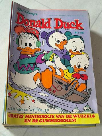 Donald Duck Jaargang 1987, 1988, 1989, 1990, 1991, '92, 1993 beschikbaar voor biedingen