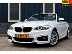 BMW 2 Serie Cabrio 220i M-Sport Rijklaarprijs-Garantie Navig, Auto's, BMW, Te koop, Geïmporteerd, 1515 kg, Benzine